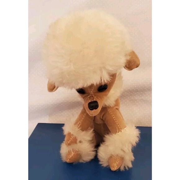 Vintage 6.5 Inch French Poodle Jestia Numbered 725 Japan Collectible Replacement - Picture 1 of 10